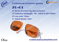 E Light 2000nm ความยาวคลื่นอะไหล่ IPL แว่นตาป้องกันดวงตาสำหรับเลเซอร์