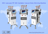 Rf 40k Cavitation Body Slimming Machine แผ่นอัลตราโซนิก Lipo Laser