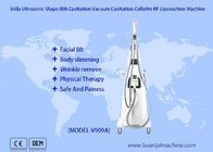 เครื่อง Vela Shape แนวตั้ง Rf Roller สูญญากาศ 40k Cavitation สำหรับร่างกาย