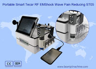 3 In 1 กายภาพบำบัด Tecar RF Shockwave อุปกรณ์บำบัด