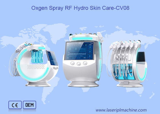 สเปรย์ออกซิเจน Rf Hydro Skin Rejuvenation Machine สำหรับการดูแลผิว