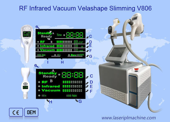 เครื่องกำจัดเซลลูไลท์ Cavitation Rf Vacuum Slimming Machine
