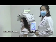 660nm Diode Hair Growth Machine เครื่องรักษาด้วยเลเซอร์ HR208 รับประกัน 1 ปี