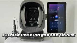 36 Milloins Pixel 8 Spectru 3D AI การตรวจจับผิวหน้าเครื่องสแกนเม็ดสีสิวเครื่องวิเคราะห์ผิวหนัง