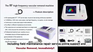 อุปกรณ์ความงาม RF กำจัดหลอดเลือด 35w สำหรับการยกกระชับใบหน้า