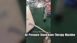 เครื่องบําบัดคลื่นกระแทกความดันอากาศ 8Bars สําหรับบําบัดความเจ็บปวด