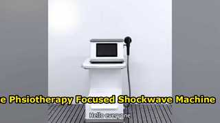 การรักษาอาการบาดเจ็บ Ed Treatment เครื่องบำบัดด้วยคลื่นกระแทกแบบเน้นด้วยลม