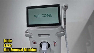 ทุกสภาพผิวฟื้นฟูผิว 755nm 808nm 1064nm เครื่องกำจัดขนด้วยเลเซอร์ไดโอด