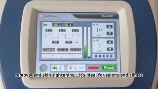 DPL IPL ฟื้นฟูผิวและกำจัดขน Opt Ice Cooling เครื่องกำจัดขน