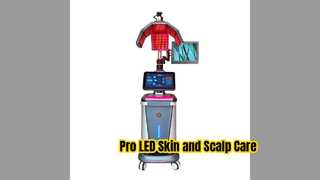 7 สี LED Skin Rejuvenation และเครื่องดูแลหนังศีรษะ