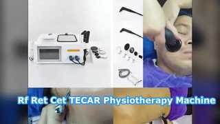 การยกหน้า ลดน้ําหนัก การเยียวยาผิวหนัง Rf Ret Cet Fascia Knife เครื่องฟิซิโอเทราพี TECAR