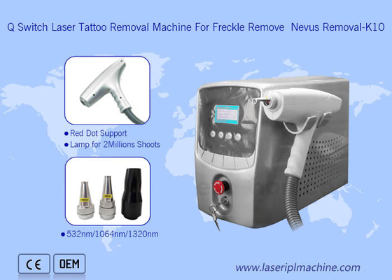 CE Zohonice Q Switched Nd Yag Laser Machine Freckle Remove Nevus Removal