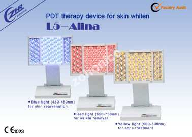 โฟโตไดนามิก 630nm 25w 240v PDT LED Light Therapy Machine สําหรับดูแลผิว
