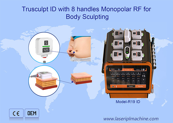CE Rf อุปกรณ์ความงาม 2mhz Fat Reduction Portable Trusculpt Id