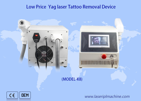 1320nm 1064nm 532nm เครื่องขาวผิว Nd Yag เลเซอร์พกพา