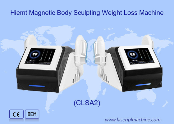 1-12hz เครื่องลดน้ำหนักแม่เหล็ก Hiemt เครื่องกระตุ้นกล้ามเนื้อ Electro Magnetic body Slim