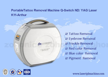 เครื่องกำจัดรอยสักด้วยเลเซอร์แบบพกพาสำหรับผู้ชาย Q Switch ND Yag Lser
