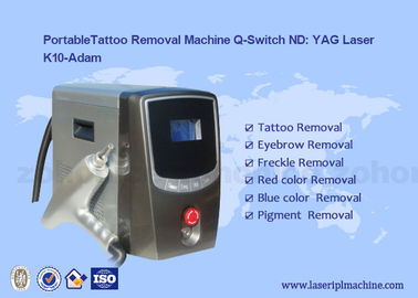 Portalbe Q switch Nd Yag Laser Tattoo Removal เครื่องกําจัดตาข่ายสําหรับสีอายุ