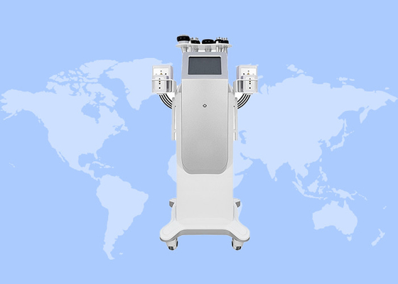 6 In 1 เครื่องความถี่วิทยุ 40k อัลตราโซนิก Cavitation กระชับผิวลดไขมัน