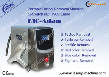 เครื่องกําจัดรอยสักด้วยเลเซอร์ Q Switched Nd Yag With CE Approved
