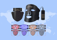 4 สี LED Light With Infrared Silicone Mask สําหรับการกําจัดริ้วรอยหน้าเต็ม การดูแลผิว