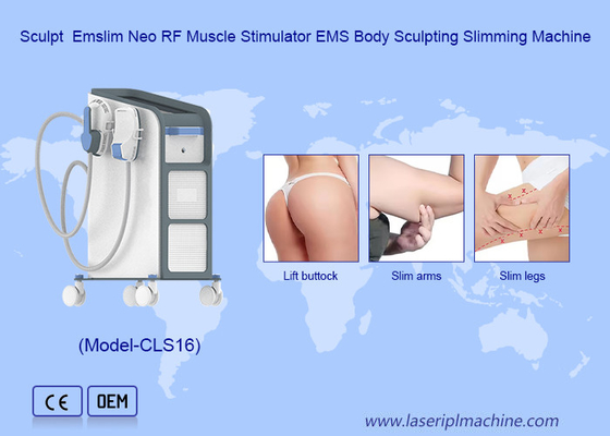 13 เทสล่า EMS RF กล้ามเนื้อกระตุ้น ลดน้ําหนัก เครื่องปั้นร่างกาย HI-EMT