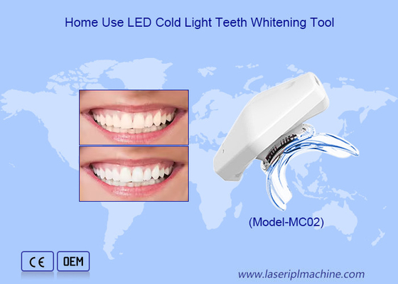 เครื่องทําสีฟันแบบ LED ที่มีประสิทธิภาพในระดับ 35 องศาเซลเซียส เครื่องทําสีฟันแบบ LED แบบไร้สาย