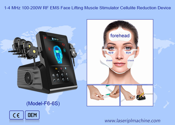 เครื่องปั้น EMS สําหรับการนวดตา 6in1 การยกผิวหน้า EMS Shaper