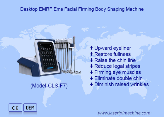 6 ใน 1 EMS การปั้นใบหน้า การกําจัดริ้วรอย EMRF ใบหน้า เครื่องลดน้ําหนักร่างกาย