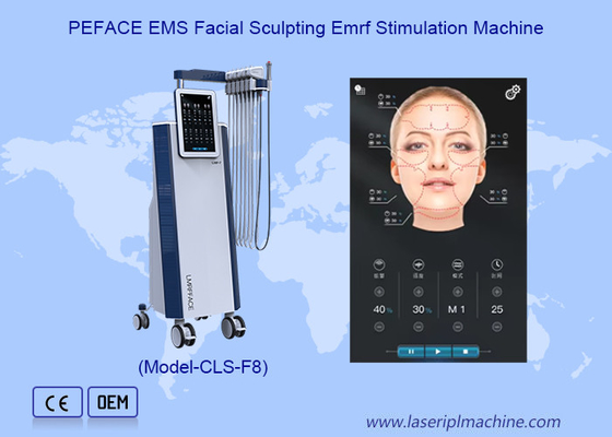 RET FACE EMS การปั้นใบหน้า การกําจัดกระเป๋าตา เครื่องกระตุ้นกล้ามเนื้อ EMRF
