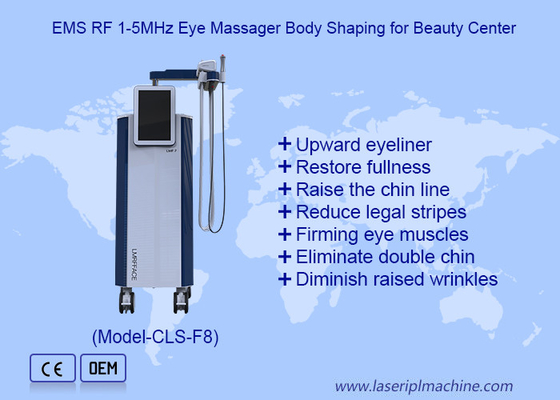 RET FACE EMS การปั้นใบหน้า การกําจัดกระเป๋าตา เครื่องกระตุ้นกล้ามเนื้อ EMRF