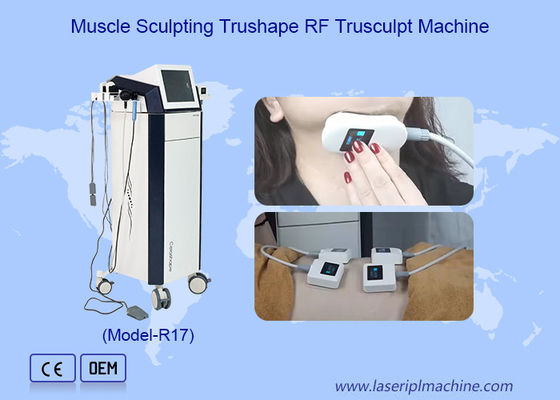 Trusculpt Flex 3D การลดน้ําหนัก การปั้นใบหน้าและร่างกาย เครื่องปั้น RF