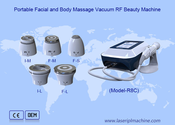 5 หัว Vakuum RF การกําจัดริ้วรอย ร่างกาย sculpting เครื่องความงามที่แน่น