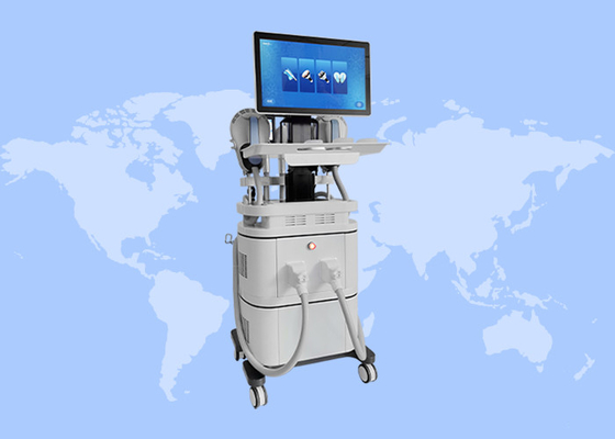 2 ใน 1 เครื่องกําจัดเซลลูไลท์ EMS เครื่องสร้างกล้ามเนื้อ Cryotherapy เครื่องลดน้ําหนัก