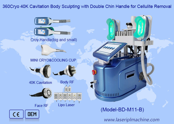 360 Cryo Vacuum RF Lipo Laser 6 ใน 1 เครื่องลดน้ําหนักลดน้ําหนัก