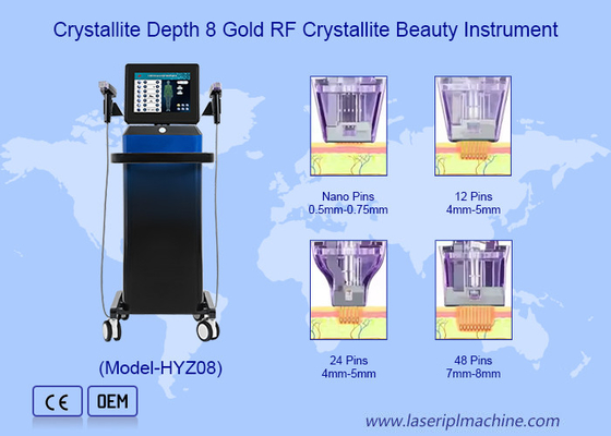 เครื่องกําจัดริ้วรอยผิวหนัง เครื่องพัดร่างกาย Morpheus8 Microneedle RF