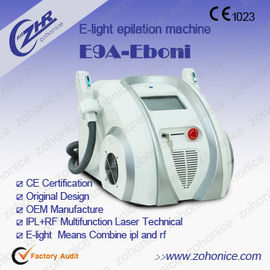IPL RF Touch Screen การกําจัดผม อุปกรณ์ความงาม ELight พกพาด้วยปุ่มสีแดง