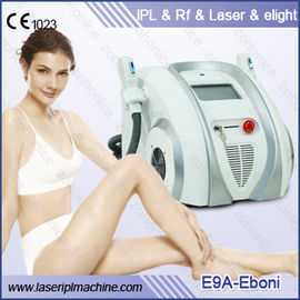 IPL RF Touch Screen การกําจัดผม อุปกรณ์ความงาม ELight พกพาด้วยปุ่มสีแดง