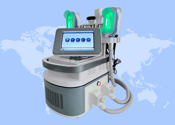 พกพา 40k cavitation ร่างกายและใบหน้า Rf ไลโปเลเซอร์ ร่างกาย Slimming 4in1 360cryo เครื่อง