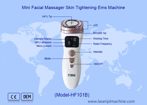 Home Use มินิ Lifting หน้า Anti aging ผิวกระชับ Ems HIFU เครื่อง