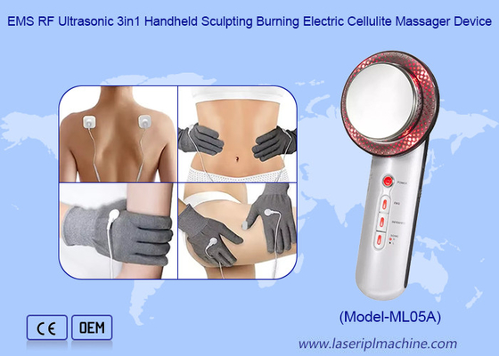 Home Use Massage Ems อัลตรasonic Cavitation อินฟราเรด RF เครื่องปรับรูปร่างกาย