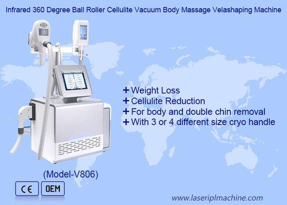 360 Cryo Fat Freezing Roller Massager เครื่องลดน้ําหนักกําจัดเซลลูไลท์