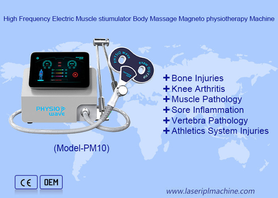 แหวนแม่เหล็กคู่สําหรับการฟื้นฟูอาการปวดกล้ามเนื้อ Physio Magneto Machine