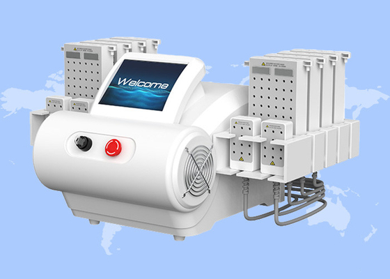 635nm 650nm 940nm 980nm ไดโอเดสเลเซอร์ EMS แผ่นลดไขมันเครื่องลดน้ําหนัก