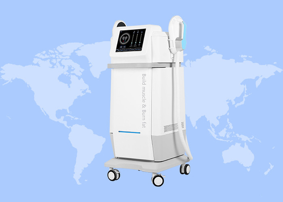 2Handles RF EMS ร่างกายลดน้ําหนักกล้ามเนื้อลึกกระตุ้น HI EMT เครื่อง