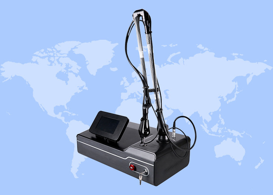 เลเซอร์แฟร็กชันนอล CO2 แบบพกพา 1060nm สำหรับกำจัดริ้วรอย รอยแตกลาย และกระชับช่องคลอด