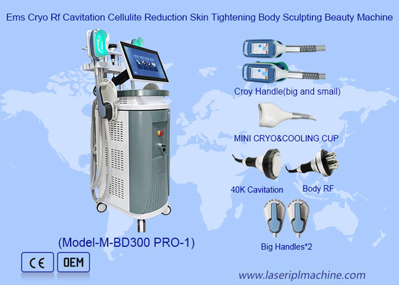 40K Cavitation Ultra Slimming Ems 2 In1 เครื่องปั้นร่างกาย 360 Cryo