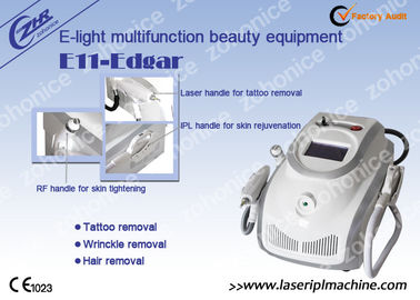 1064nm 532nm Elight IPL RF Mini สําหรับการดูแลผิว ด้วยจอสัมผัสสี