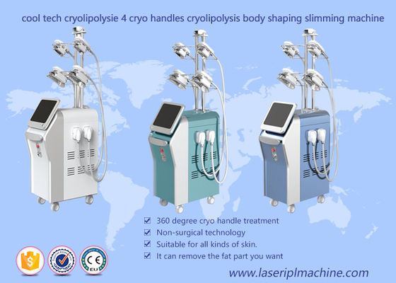 ราคาดี เครื่องสร้างสูญญากาศ Cryolipolysis ร่าง 4 จับเครื่องแช่แข็งลดไขมัน Cryolipolysis ออนไลน์