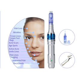 Micro needling กำจัดริ้วรอย ยกกระชับผิวหน้า dermapen ปากกา derma ไฟฟ้า
